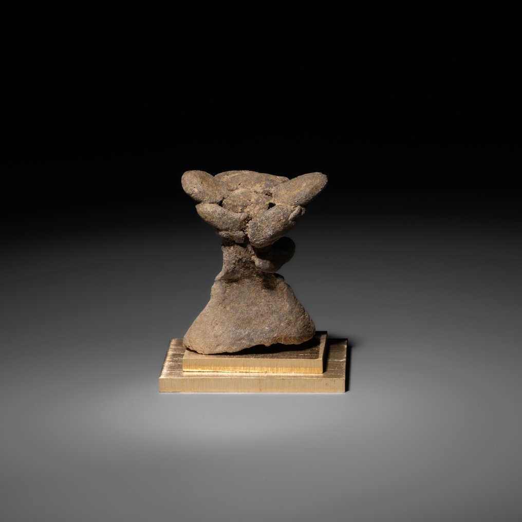Teotihuacan, Mexique Terre cuite Figure, période classique, 200 - 700 après JC. 4 cm de hauteur. Licence d'importation espagnole. #3.2