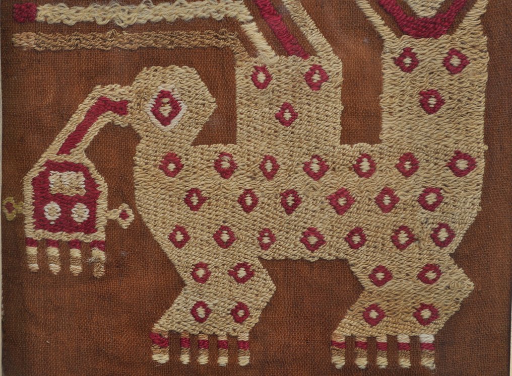 Chancay-Kultur Textil (mit deutscher Ausfuhrgenehmigung) - 31.5 cm #2.1