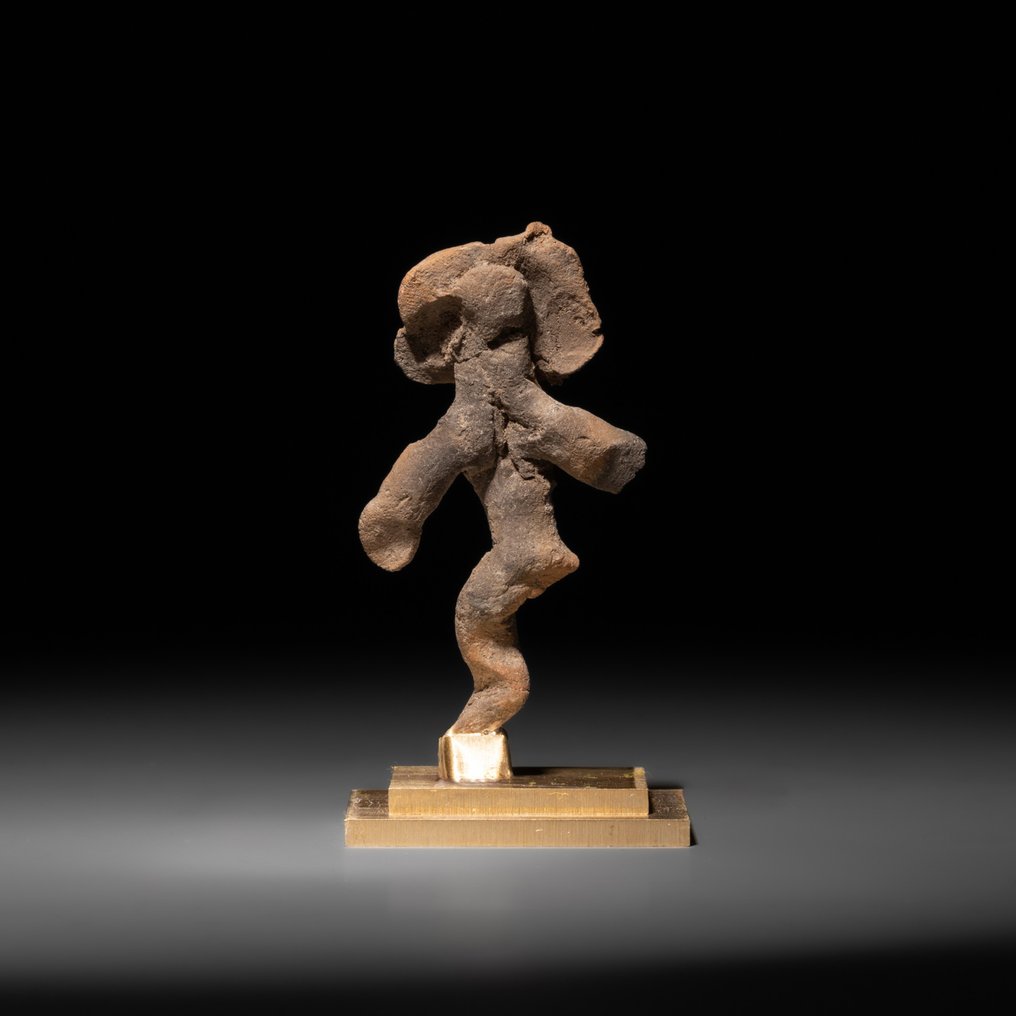 墨西哥的特奥蒂瓦坎 Terracotta 雕像,古典时期,公元200年至700年。高6.3厘米。西班牙进口许可证。 #3.2