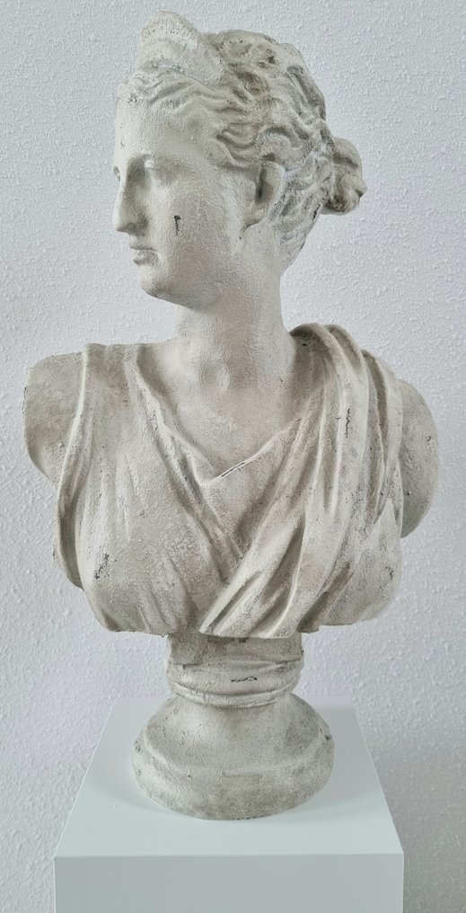 Skulptur, Artemis / Diana - 51 cm - Stein #2.1