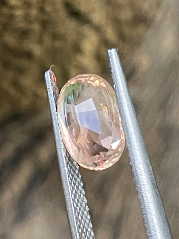 1 pcs  橙色 蓝宝石  - 2.61 ct - 美国宝石研究院（GIA） #4.3