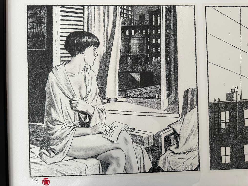 Juillard, André - 1 Pigmentafdruk - New York... Paris #3.2