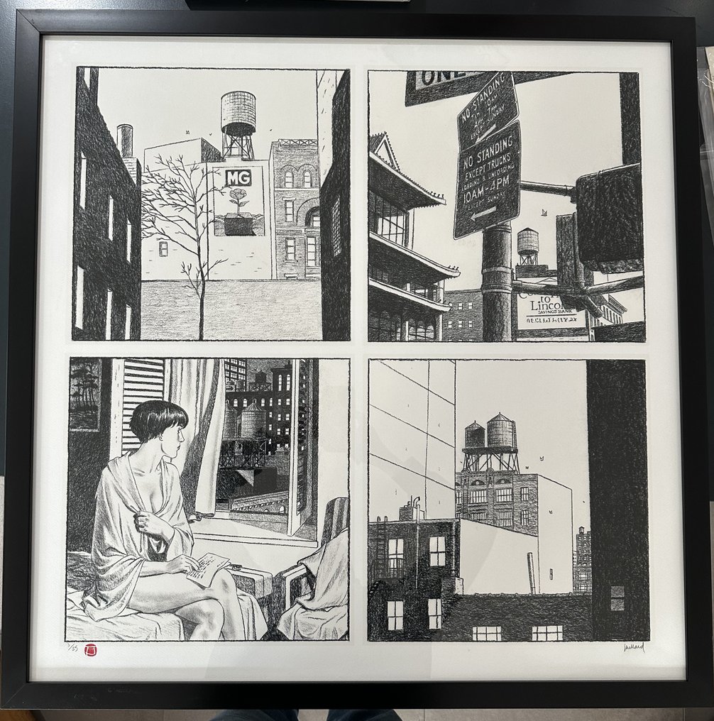 Juillard, André - 1 Pigmentafdruk - New York... Paris #1.0