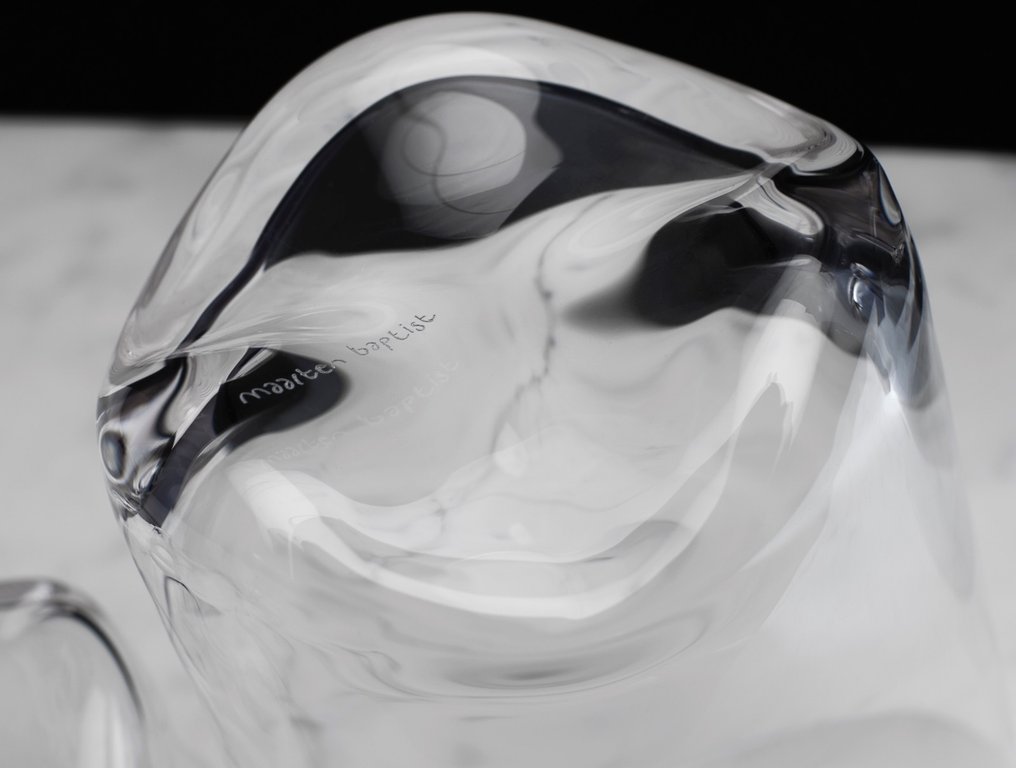 WAVE Glass Collection - two side stackable - Maarten Baptist - Drinking set (12) - 4x Whisky or Wine - 4x Water or Beer - 4x Limo - lead-free crystal glass #2.1