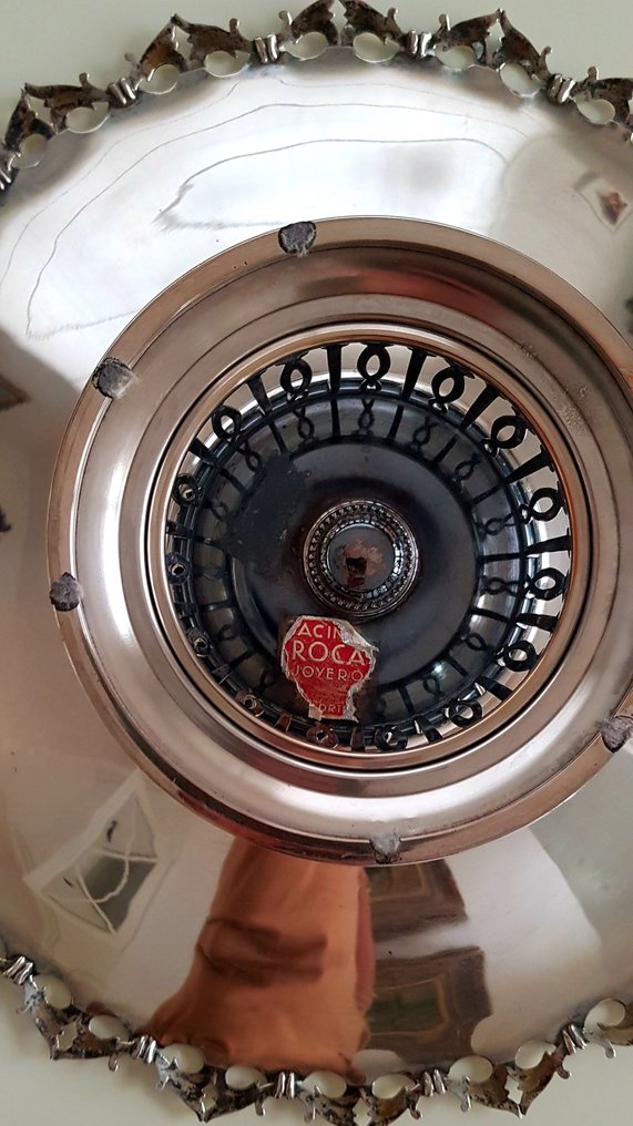 Δίσκος - Ασημένιο 916 - Πολύ μεγάλο και διακοσμητικό. #4.3