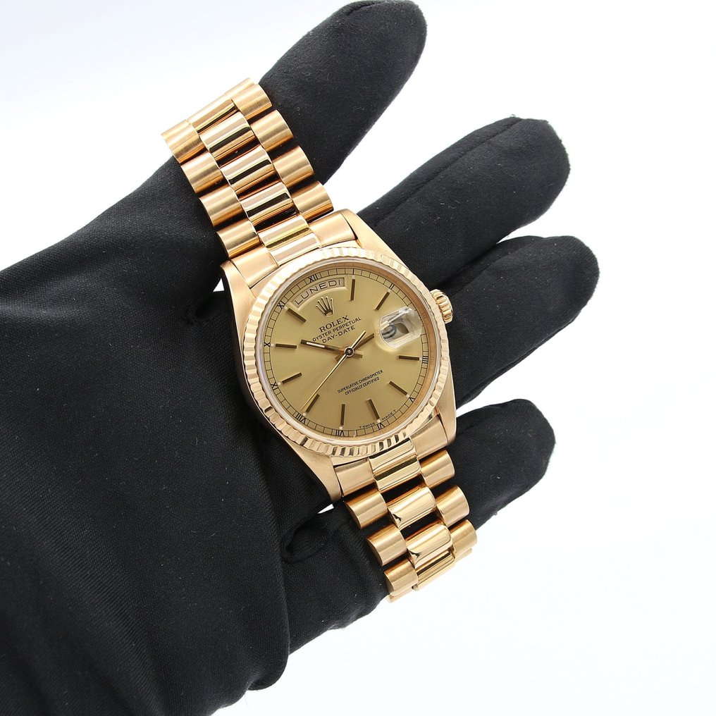 Rolex - Day-Date 36 - 18038 - Champagne Dial - Unisex - 1980-1989 #2.1
