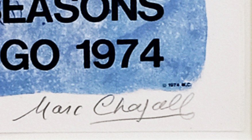 Marc Chagall (1887-1985) - Four Seasons #3.2