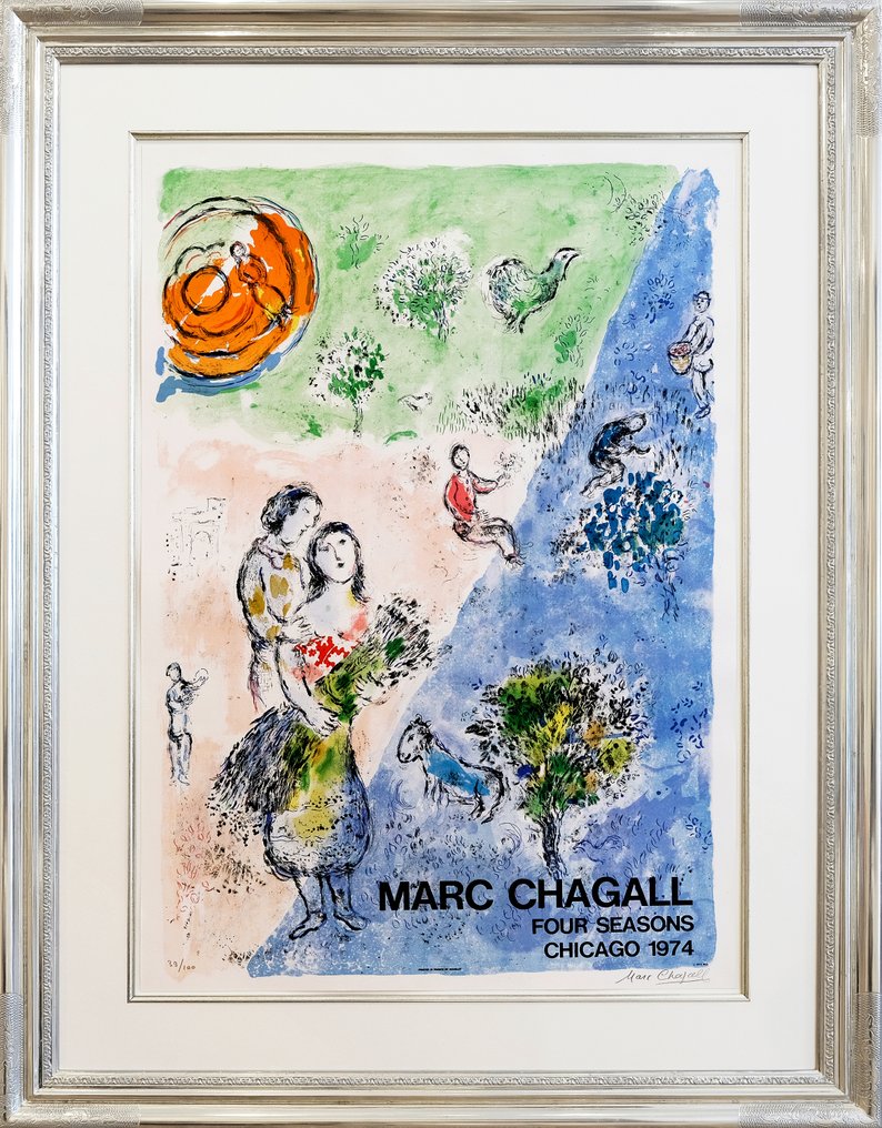 Marc Chagall (1887-1985) - Four Seasons #1.0