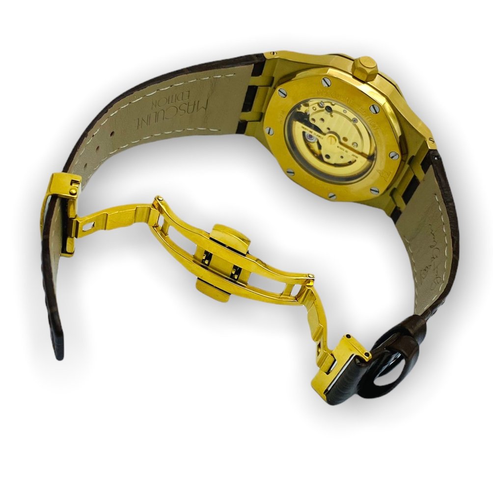 GB Watches - Masculine Edition BROWN-WHITE-GOLD - masculine edition - 沒有保留價 - 男士 - 2025 #4.3