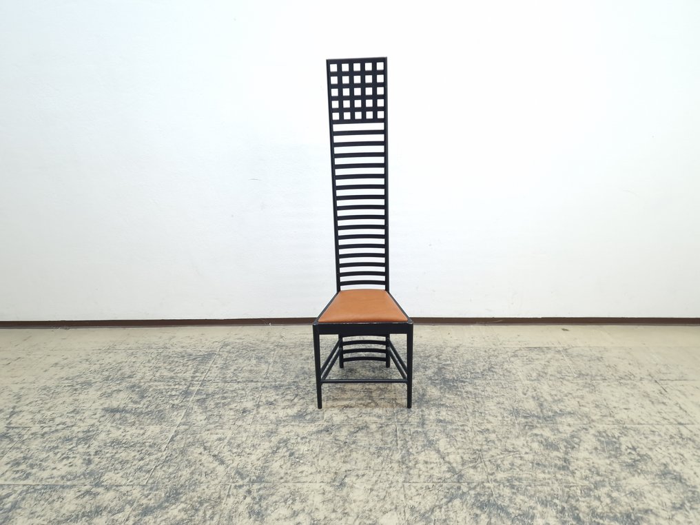 Cassina - Charles Rennie Mackintosh - 椅子 - 希尔之家 - 木, 皮革 #2.2