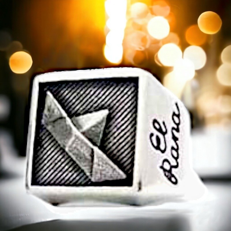 Origami - Silberring - 925er Silber - Italienische Handarbeit - Ring #1.2
