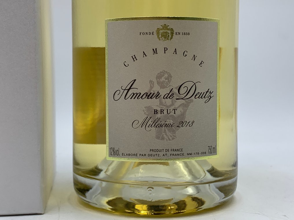 2013 Deutz, Amour de Deutz - Champagne Brut blanc de Blancs - 1 Bottiglia (0,75 litri) #2.3