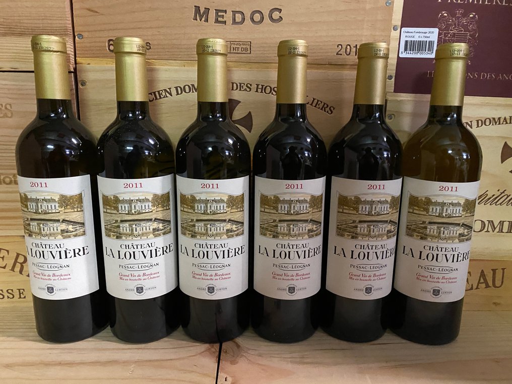 2011 Chateau La Louvière - Pessac-Léognan, Graves - 6 Bottles (0.75L) #1.0