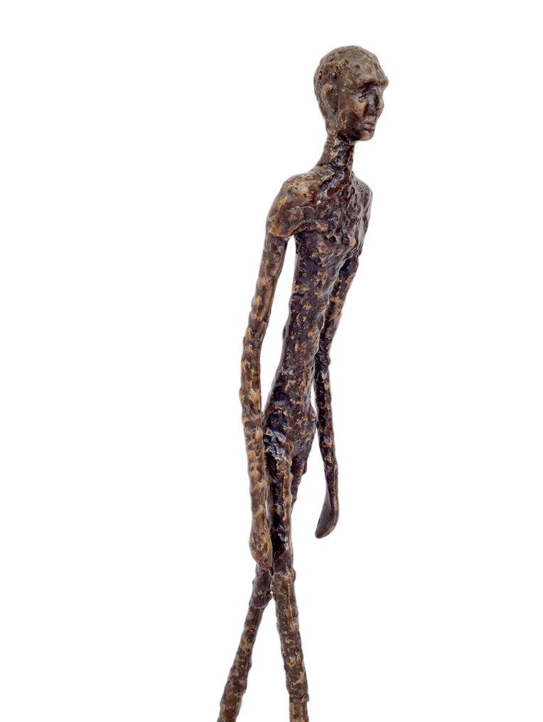 Figurine - Walking men (2) - Bronze #2.2