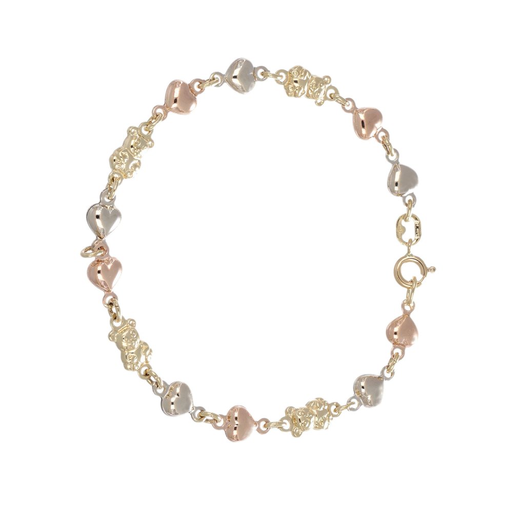 Bracelet - 18 carats Or blanc, Or jaune, Or rose  #1.1