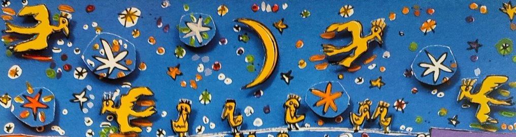 James Rizzi (1950-2011) - BIRDS BACKYARD #4.3