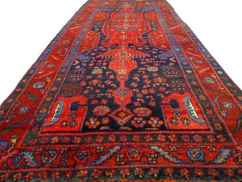 古董 Bidjar - 已清洁 - 小地毯 - 320 cm - 143 cm #1.1