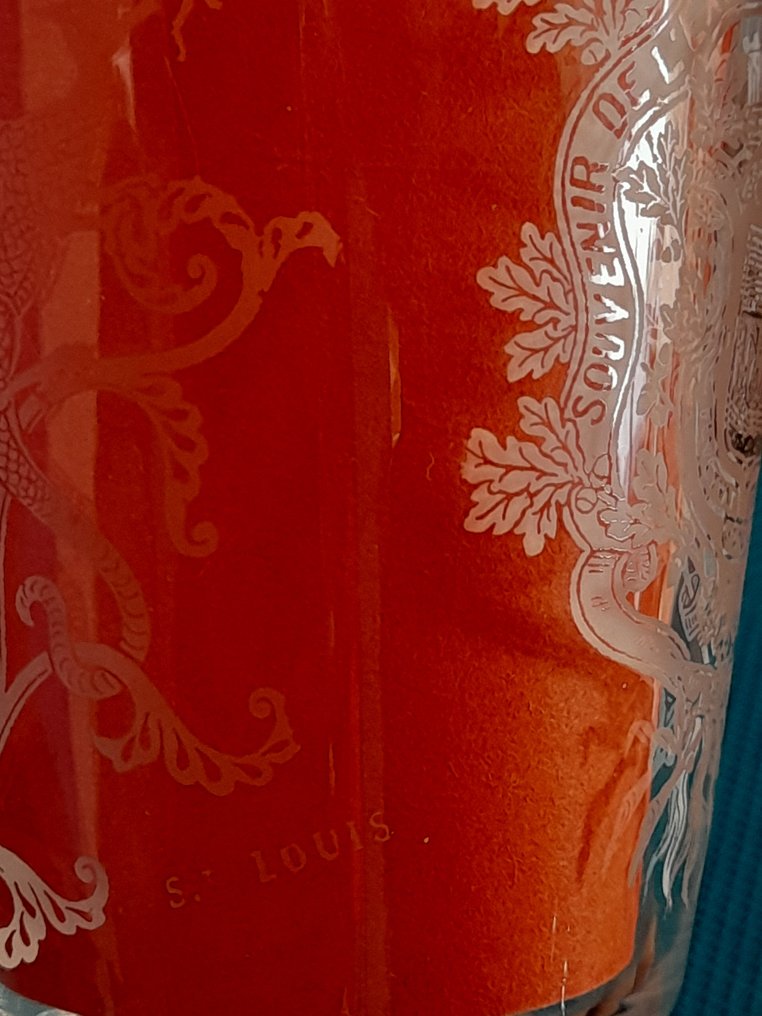 Saint Louis - 饮水玻璃杯 - 1889年雕刻环球展览 - 水晶 #1.2