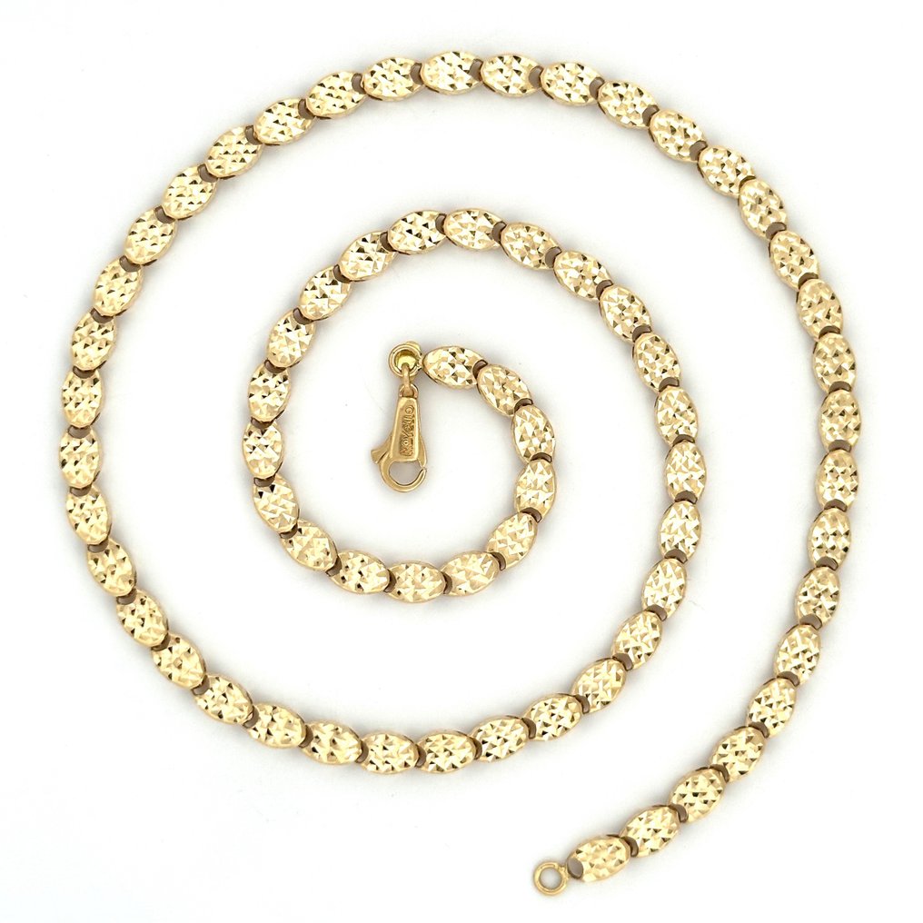 Novello - 10.5 gr - 45 cm - 18 Kt - Necklace - 18 kt. Yellow gold  #1.2
