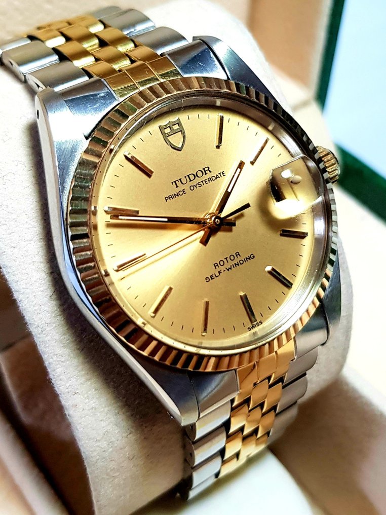 Tudor - Prince Oysterdate - "GOLD DIAL" - Ref. 74033 - 男士 - 1990-1999 #2.1