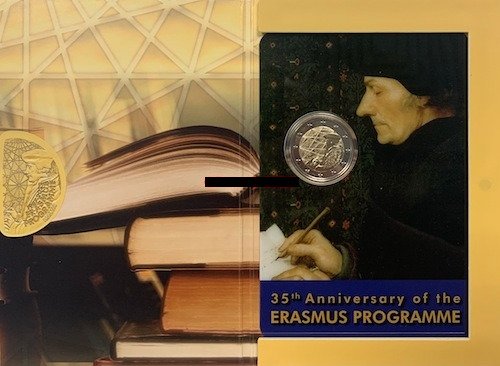 Μάλτα. 2 Euro 2022 "Erasmus" - dans son étui BU d'origine  (χωρίς τιμή ασφαλείας) #1.0
