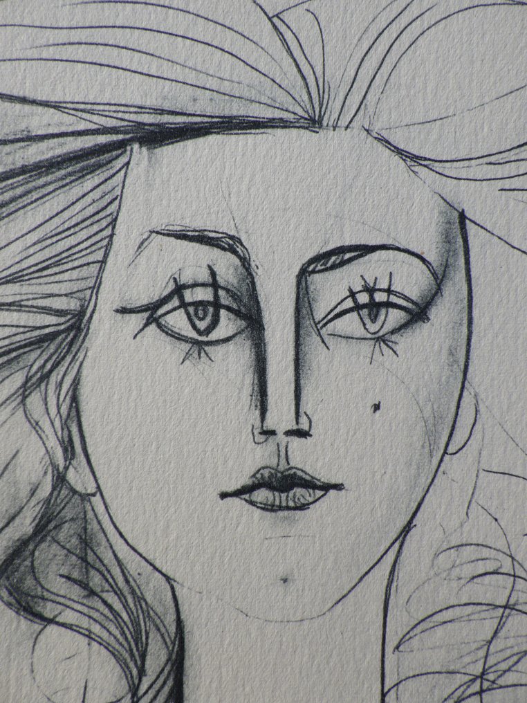 Pablo Picasso (1881-1973) - Portrait de Jacqueline #4.3