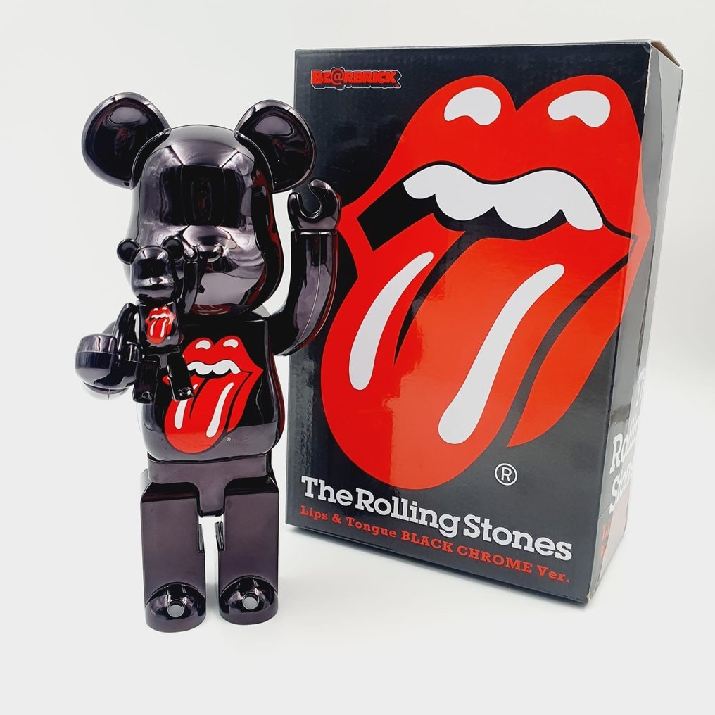 Medicom Toy x Rolling stones - Be@rbrick 400% 100% Rolling Stones 2022 #2.1