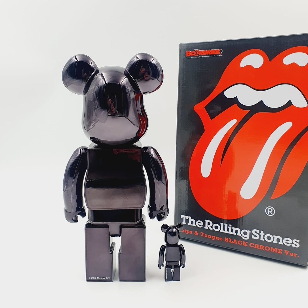Medicom Toy x Rolling stones - Be@rbrick 400% 100% Rolling Stones 2022 #1.2
