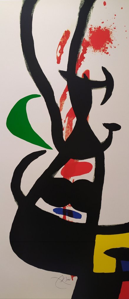 Joan Miró (1893-1983) (after) - "Le Chef des Équipages, 1973" & "Le Serrasin à l´étoile, 1973" - (50x100cm) #4.3