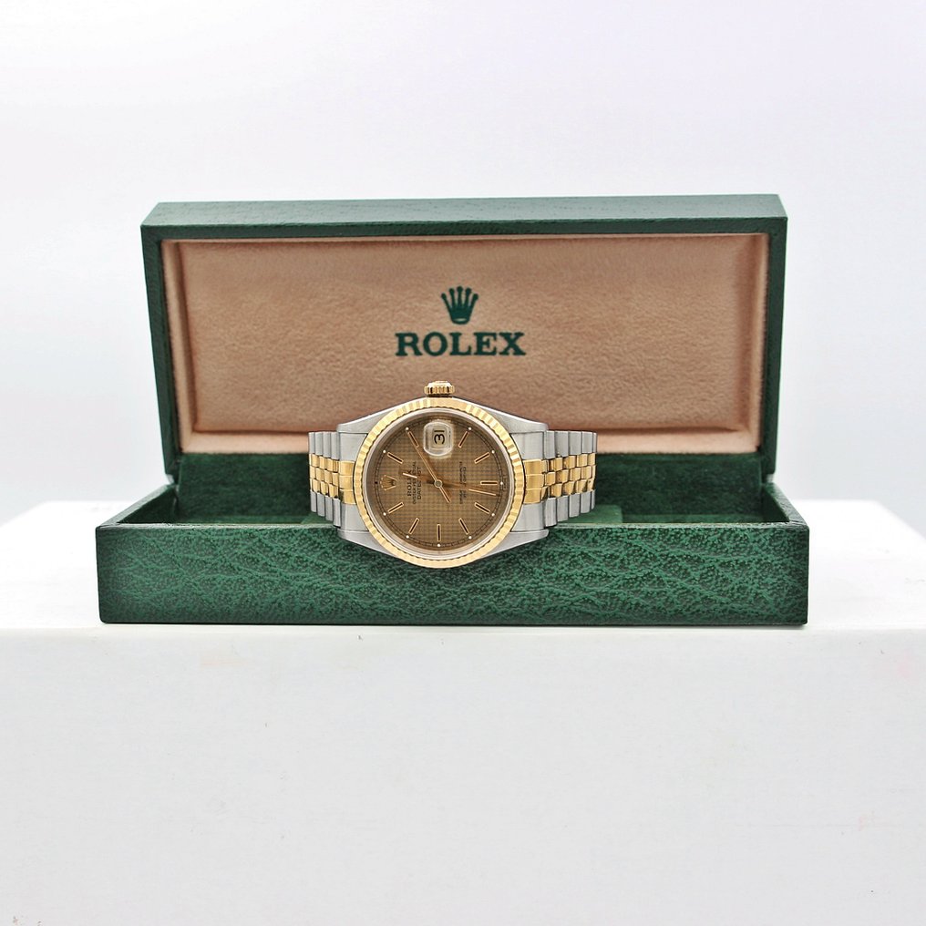 Rolex - Datejust- Houndstooth dial - 16233 - Unisex - 1990-1999 #1.2