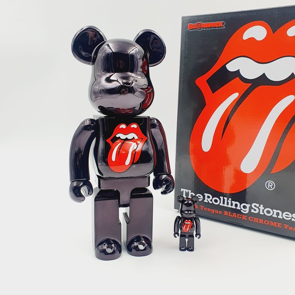 Medicom Toy x Rolling stones - Be@rbrick 400% 100% Rolling Stones 2022 #1.1