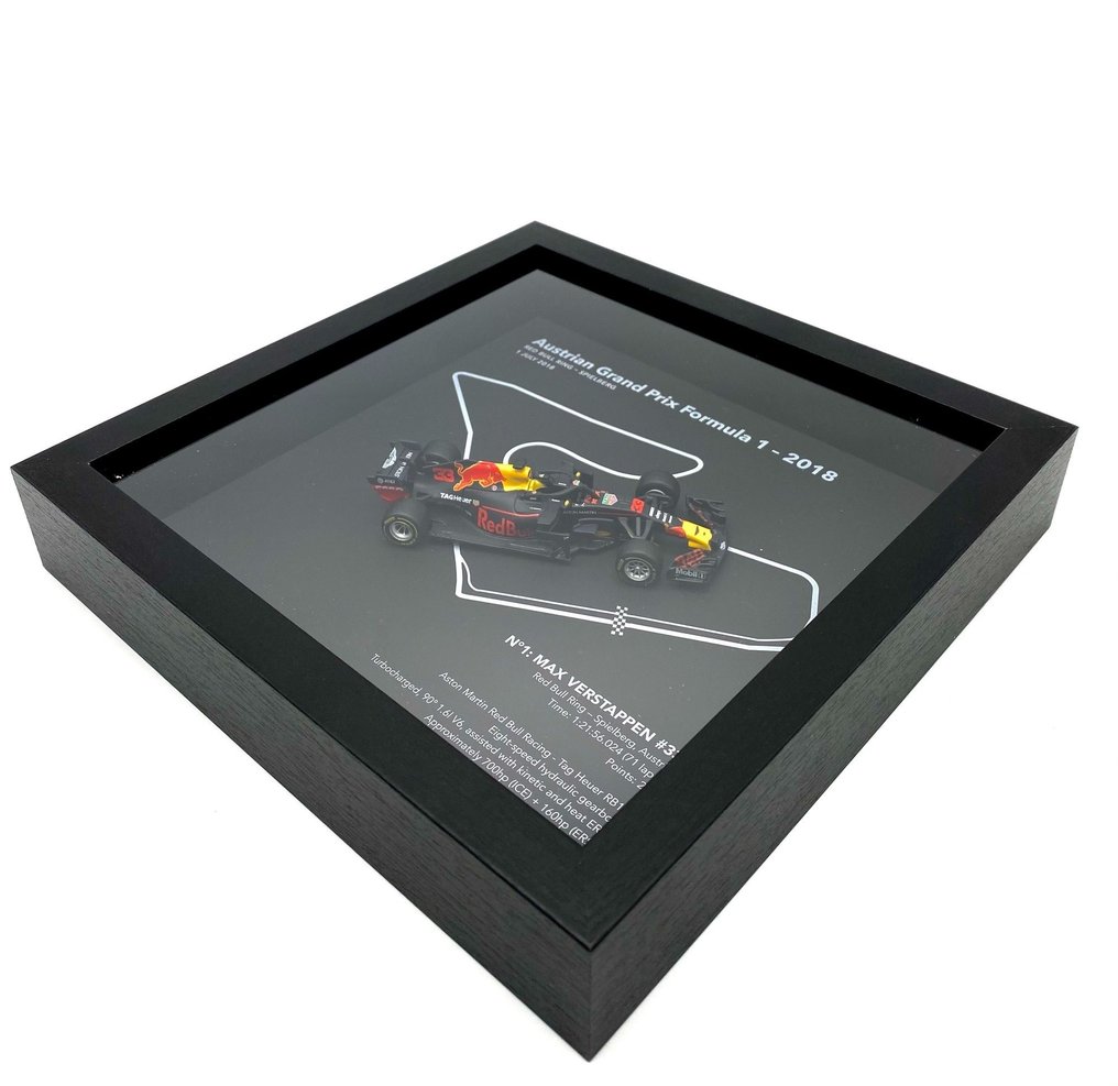 Artwork - FRAMEDWHEELS - Red Bull - Max Verstappen - GP F1 Austria 2018 - Red Bull Ring, Spielberg #1.0