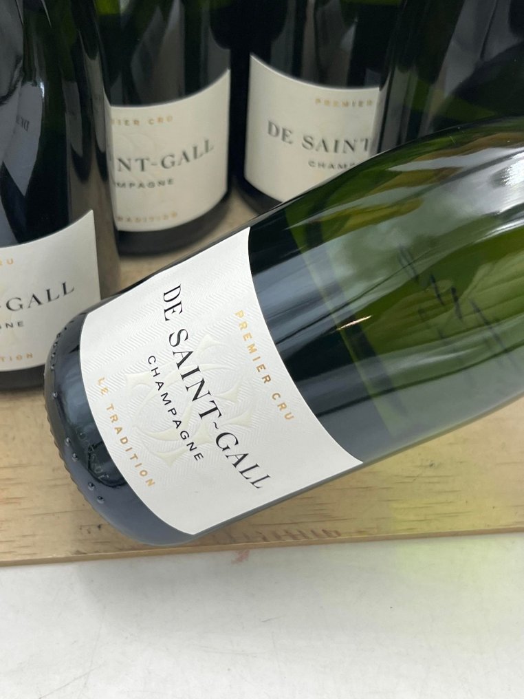 De Saint-Gall, De Saint Gall "Le Tradition" - Șampanie 1er Cru - 12 Half Bottles (0.375L) #1.2