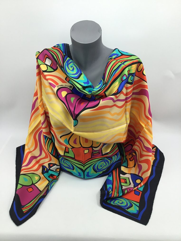 Other brand - FREYWILLE DESIGN/HUNDERTWASSER - Stola (scialle) #1.0