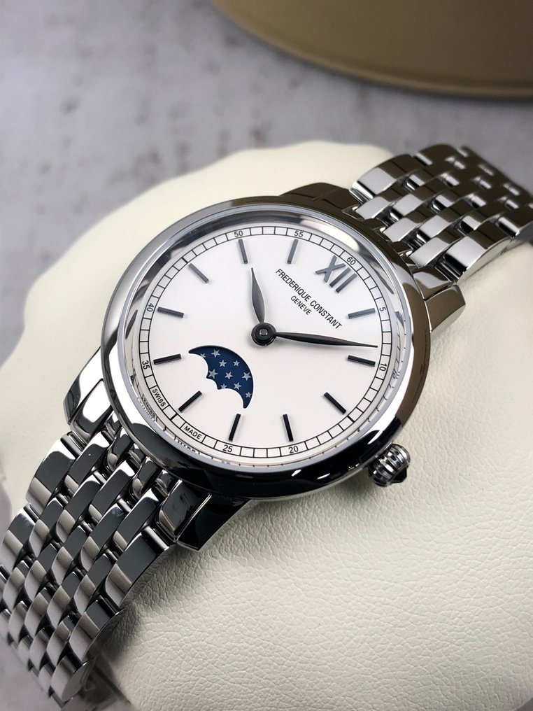 Frédérique Constant - Slimline Moonphase - No reserve price - FC-206SW1S6B - Women - 2020+  #2.1