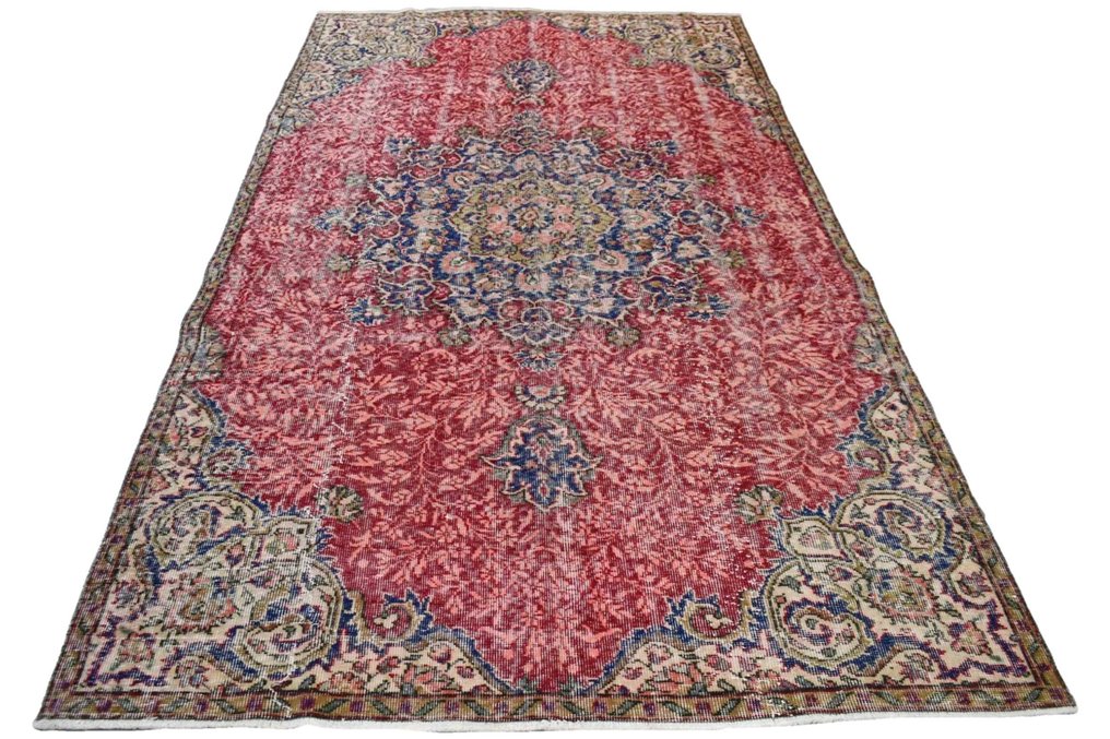 Red Boho Vintage √ Certificate √ Cleaned - Carpet - 288 cm - 160 cm #2.1
