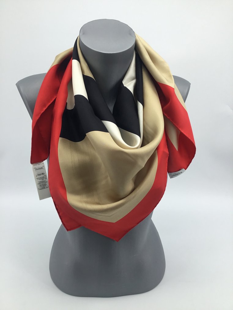 Burberry - 90/90 cm/SILK - Eșarfă #2.1