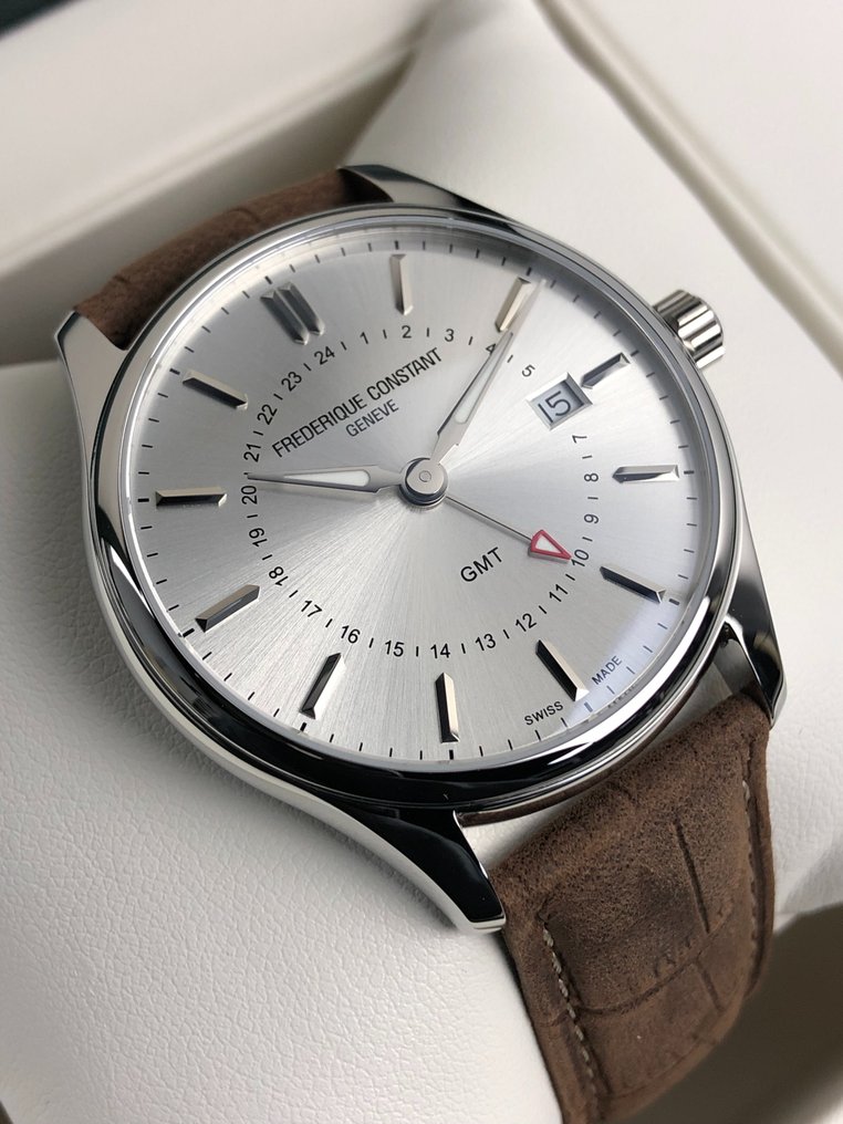 Frédérique Constant - Classics GMT - Ingen mindstepris - FC-252SS5B6 - Mænd - 2020+  #2.1