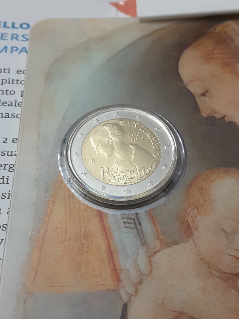 San Marino. 2 Euro 2020 "Raffaello" (Ingen mindstepris) #1.0