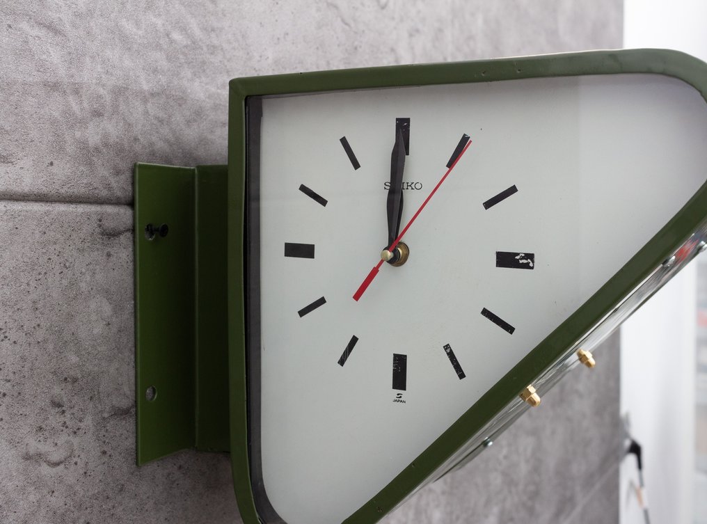 Ρολόι τοίχου - Seikosha CO. LTD Seiko -   Χάλυβας, Βακελίτης, Πλαστικό, Γυαλί - 1980-1990 #3.2