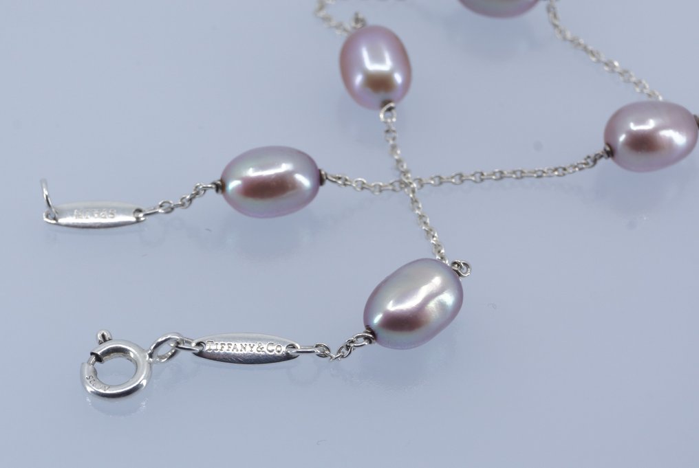 Tiffany & Co - Pearls by the Yard - 925 Argento - Bracciale Perla d’acqua dolce #3.2