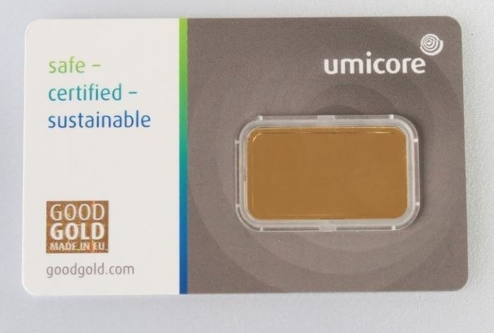 10 克 - 金 .999 - Umicore, Belgium #1.0