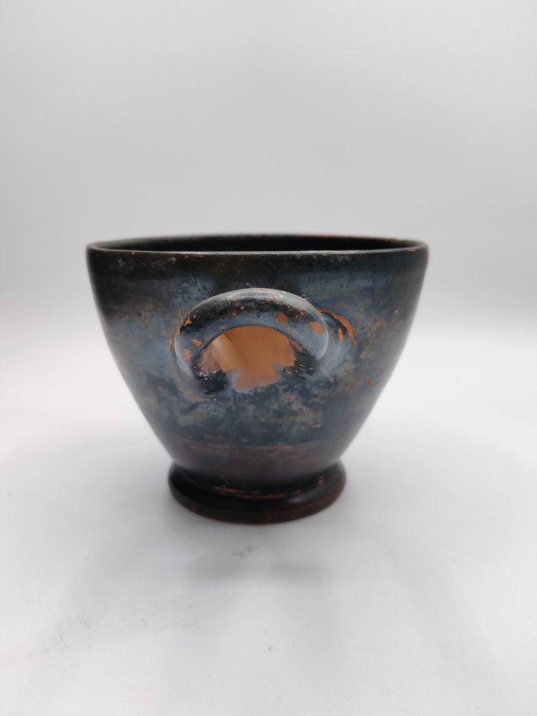 Grecia Antică, Magna Graecia Ceramic Apulian Skyphos - Cu licență de export spaniolă Skyphos #2.1
