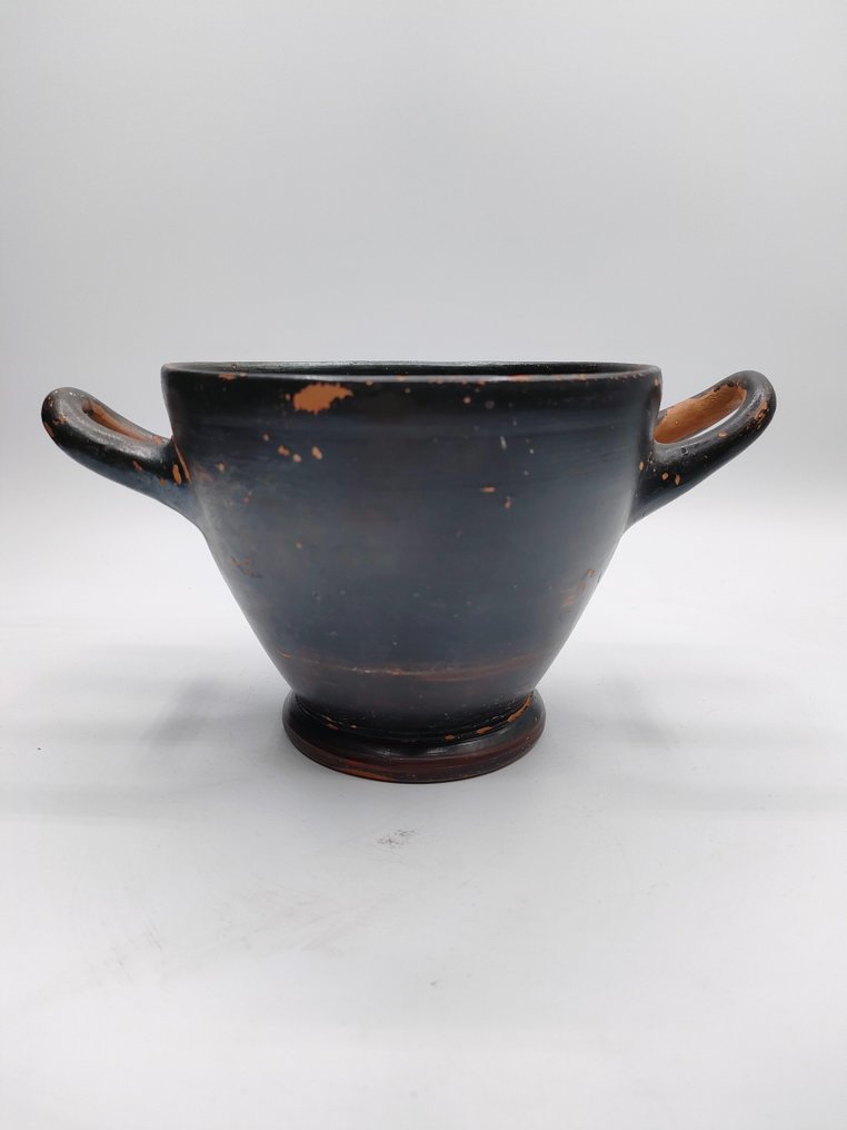 Grecia Antică, Magna Graecia Ceramic Apulian Skyphos - Cu licență de export spaniolă Skyphos #1.2