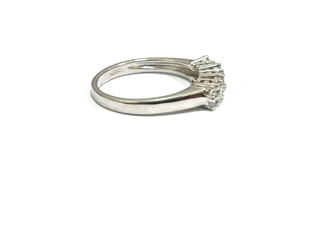 Eternity ring - 18 kt. White gold -  0.70 tw. Diamond  (Natural)  #3.2