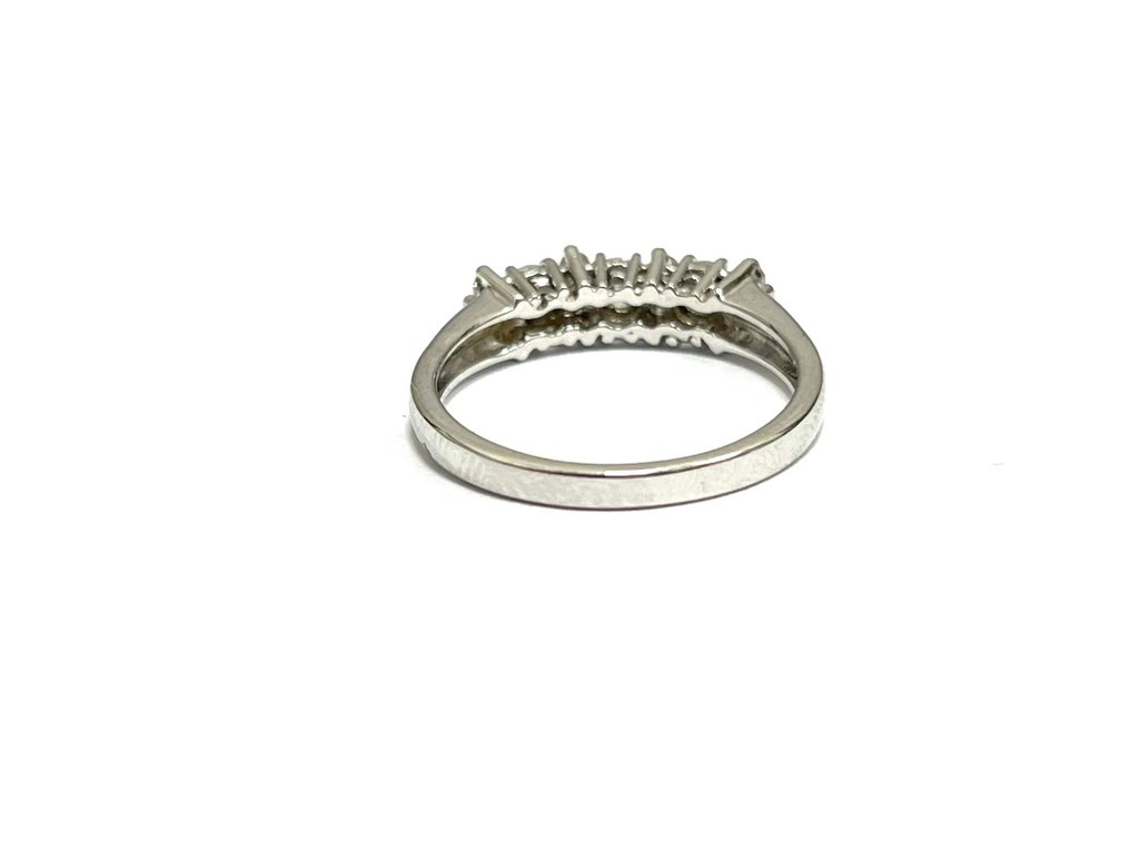 Eternity ring - 18 kt. White gold -  0.70 tw. Diamond  (Natural)  #3.1
