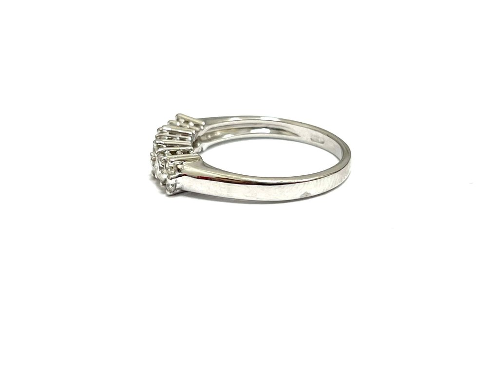 Eternity ring - 18 kt. White gold -  0.70 tw. Diamond  (Natural)  #2.2