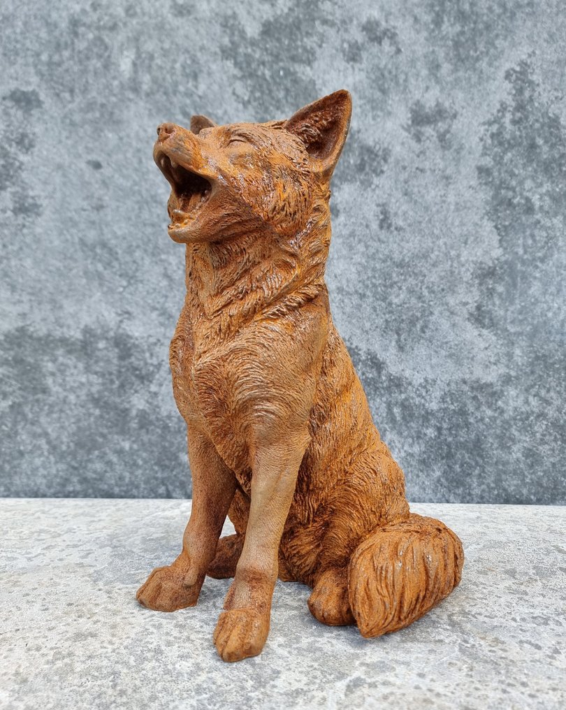 雕刻, Lachende vos - 32 cm - 鐵 #1.0