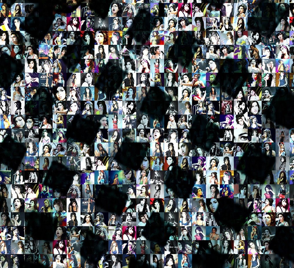 David Law - Crypto Amy Winehouse II - Format XL 60X60 #4.3