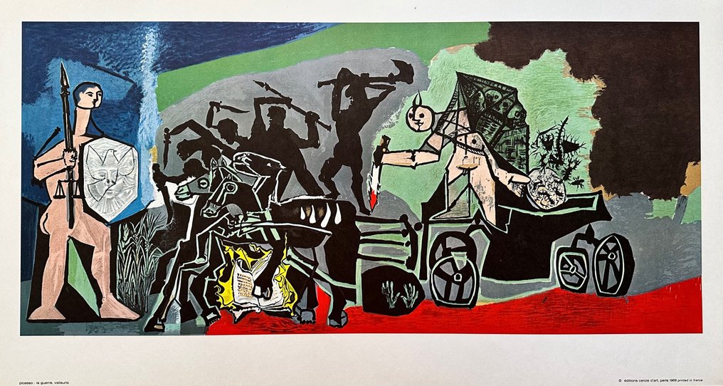 Pablo Picasso (1881-1973) - La guerre vallauris #1.1